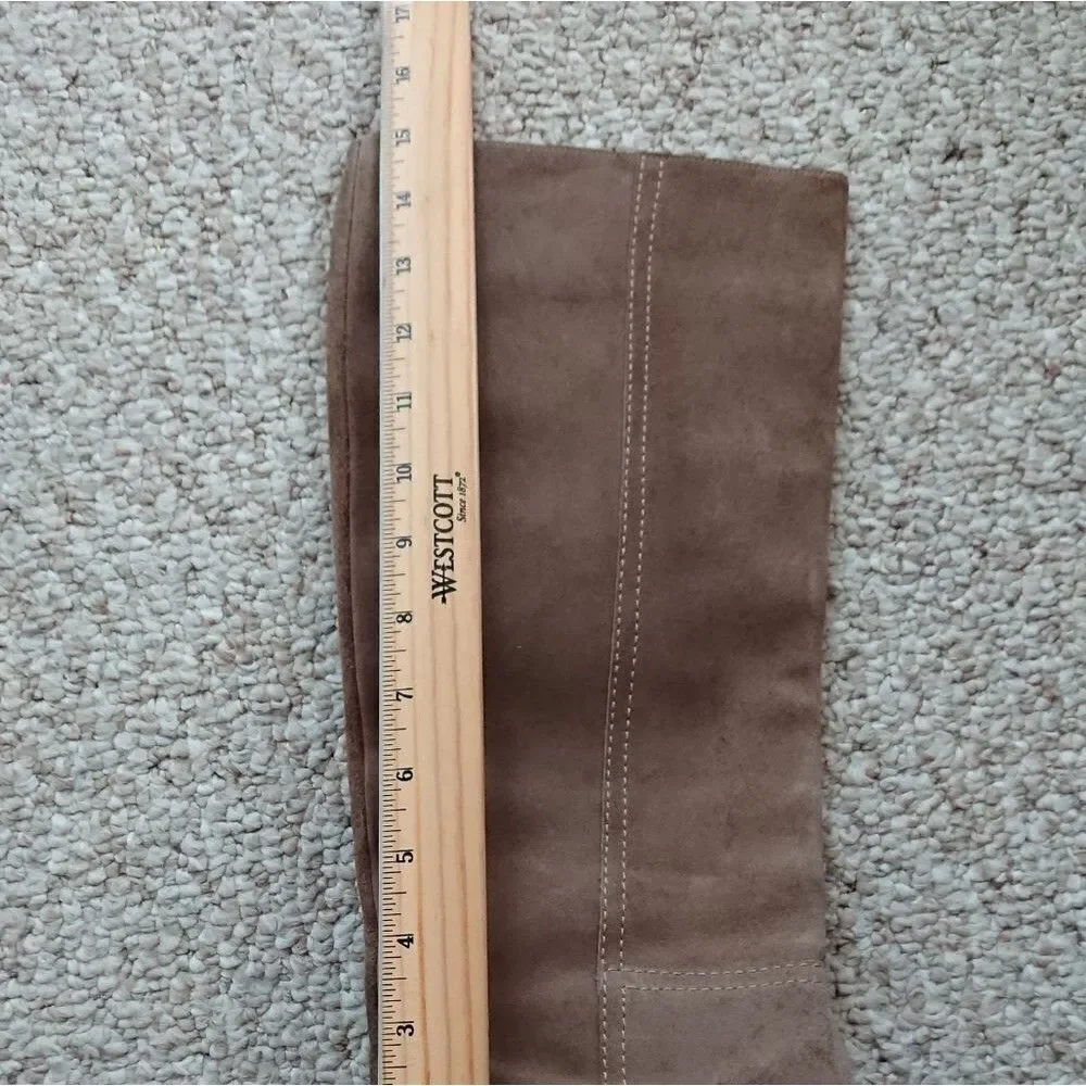 Jil Sander light brown Suede Knee high boots size 6.5
